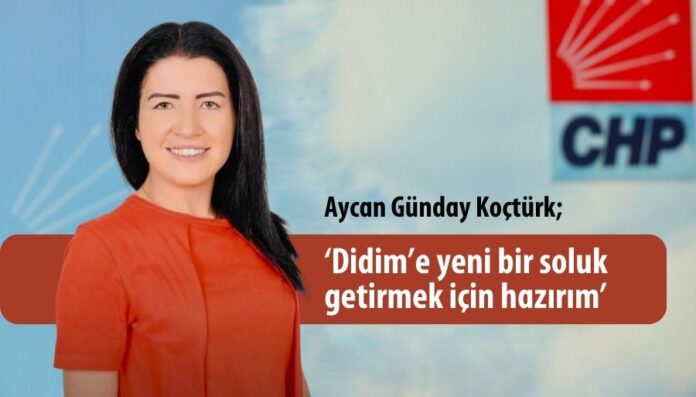 Aycan Günday Koçtürk CHP Didim Belediyesi Başkan Aday Adayı