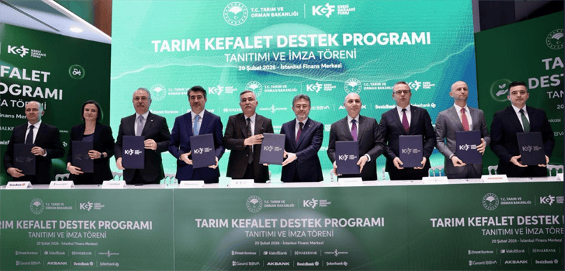 Tarım Kefalet Destek Programı ile Üreticilere 30 Milyar Liralık Kredi Teminatı Sağlanıyor