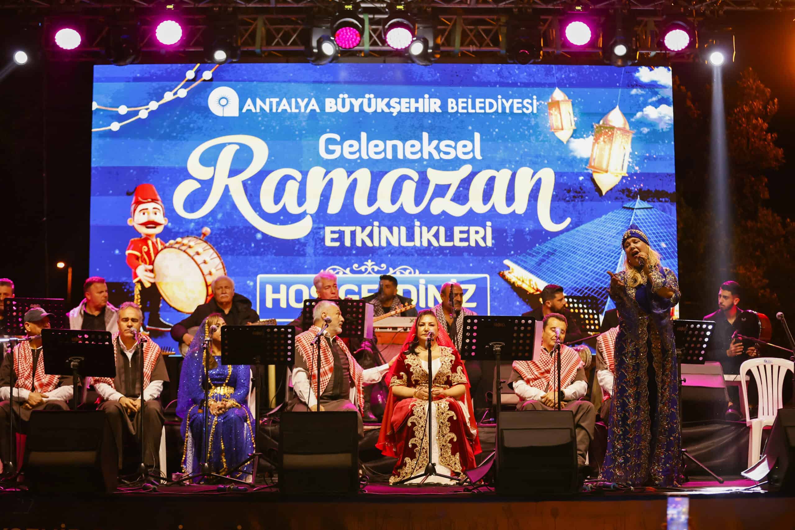 Antalya'da Geleneksel Ramazan Etkinlikleri Şanlıurfa ve Elazığ Geceleriyle Devam Ediyor