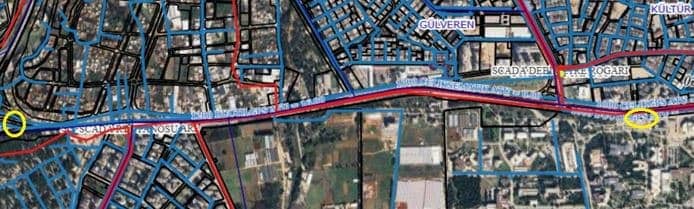 Karayolları Kavşağı Çalışması Nedeniyle Duraliler 1 Ana İsale Hattı Taşınıyor