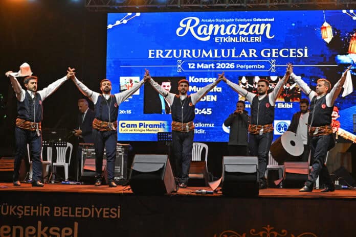 Antalya’da Ramazan Etkinliklerinde Erzurumlular Kültürüyle Unutulmaz Gece Yaşandı